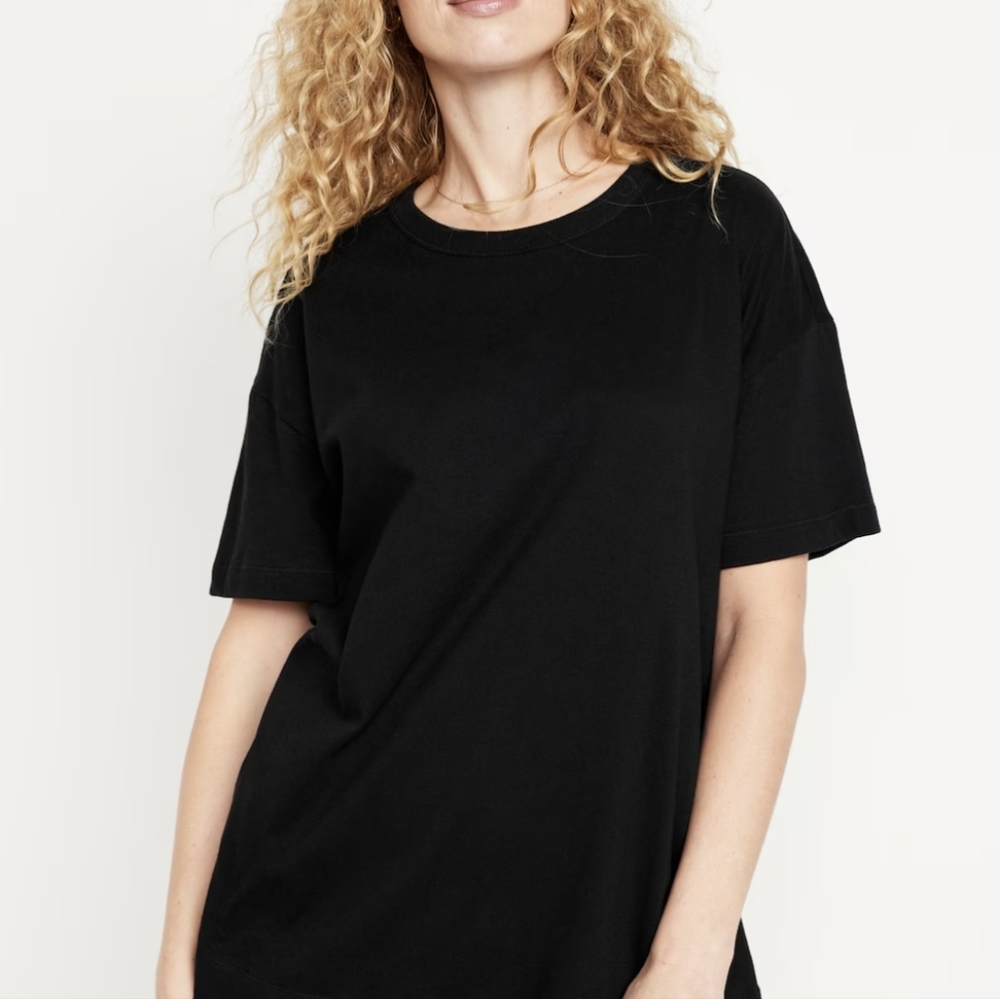 Like New Tunic Tee Black